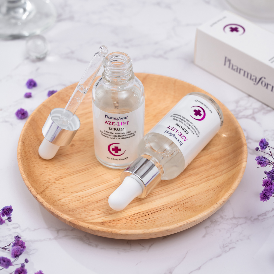 Pharmaform AZE – LIFT SERUM 30ml - Serum kiềm dầu, thu nhỏ lỗ chân lông & giảm mụn