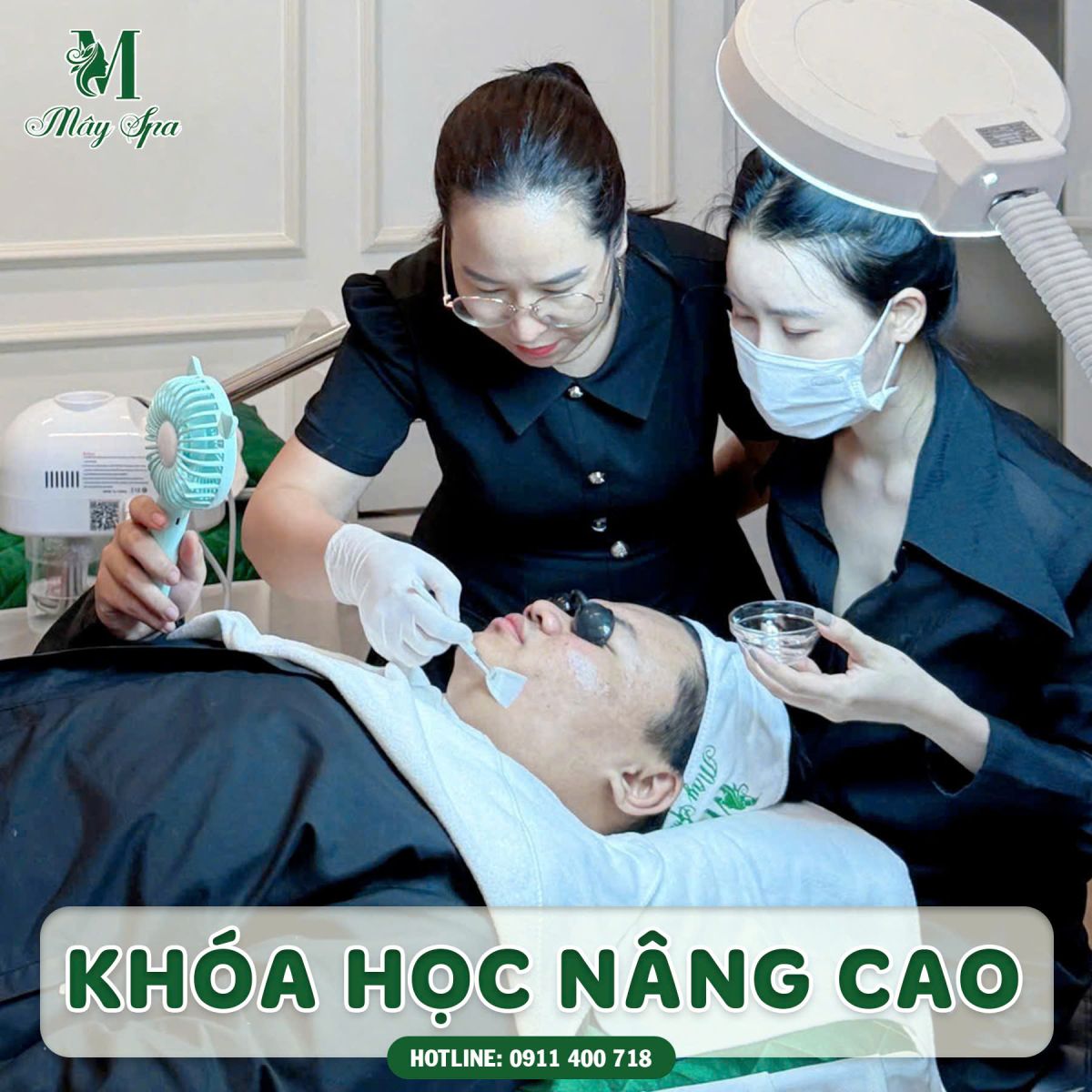Thực h&agrave;nh 1 k&egrave;m 1 gi&uacute;p học vi&ecirc;n nắm vững quy tr&igrave;nh v&agrave; tự tin thực h&agrave;nh