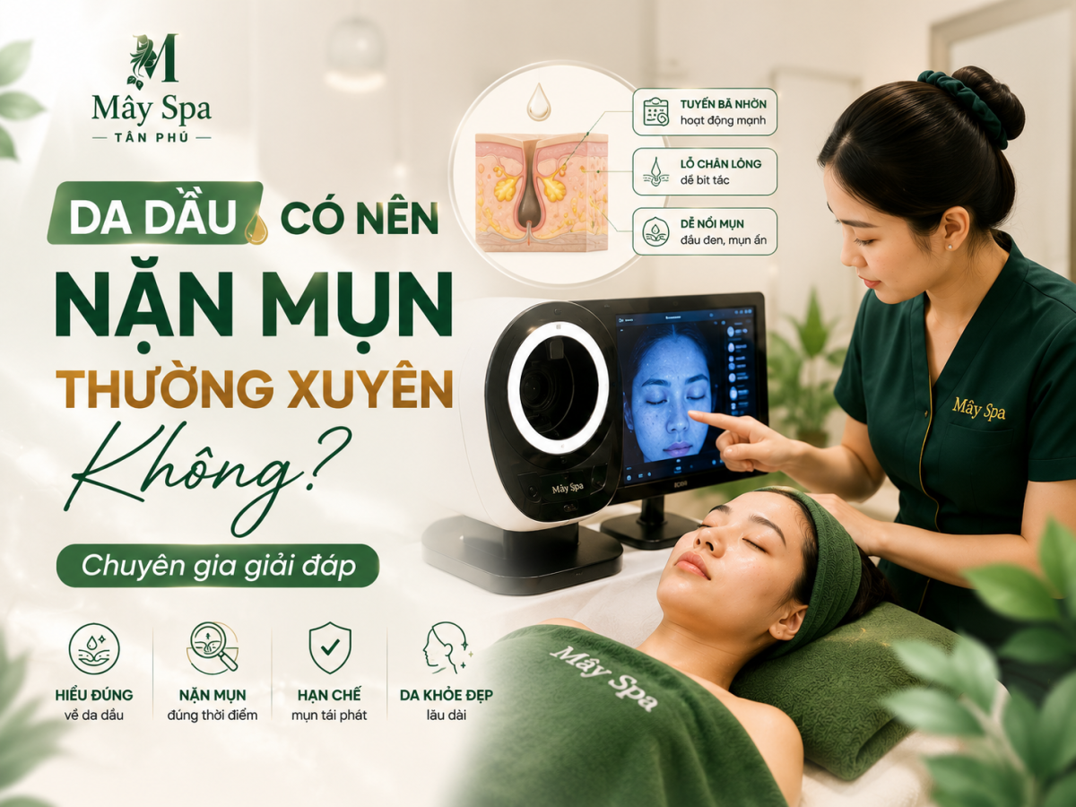Da dầu có nên nặn mụn thường xuyên không?