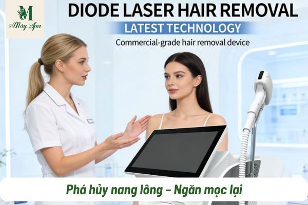 công nghệ diode laser triệt lông