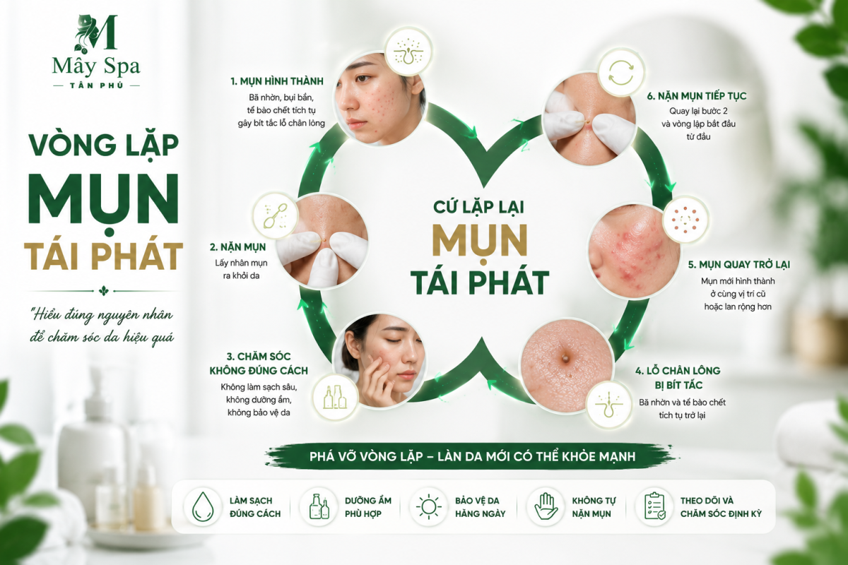 Vòng lặp của mụn