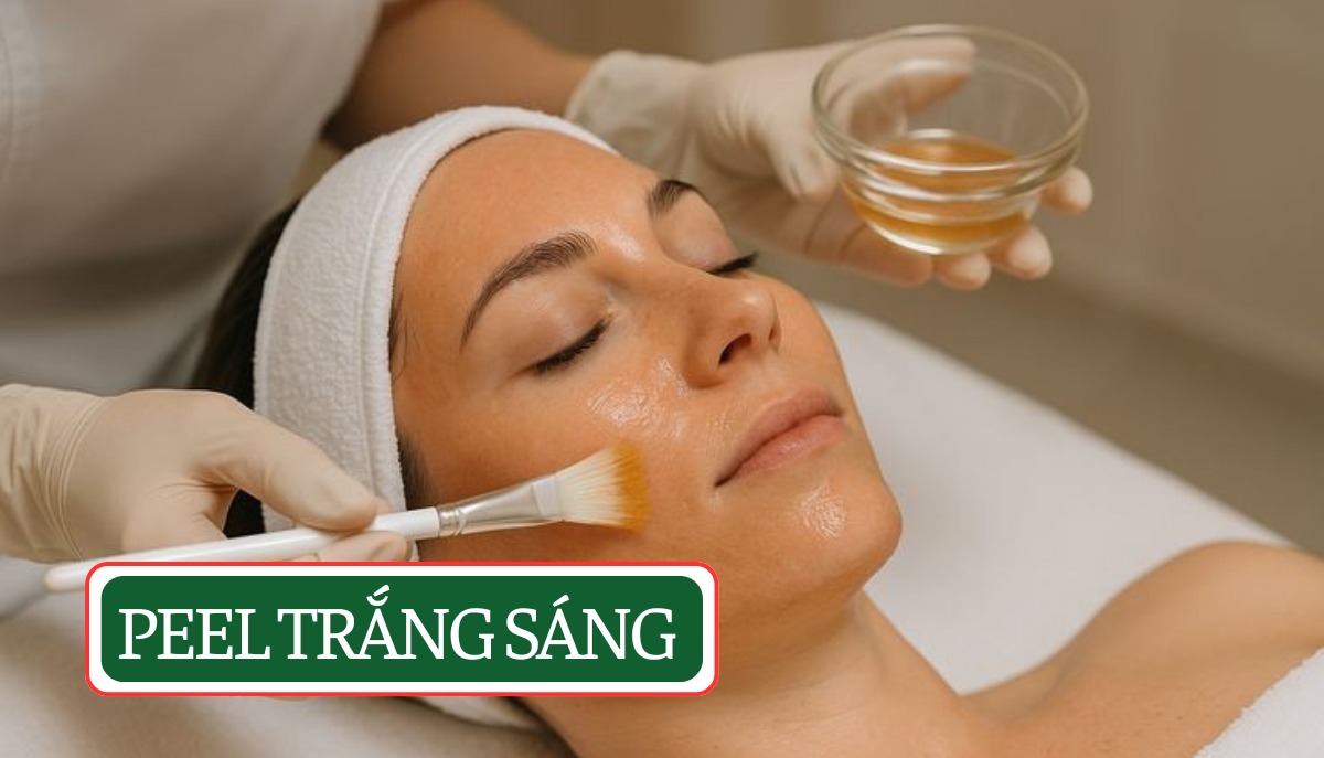 Peel trắng s&aacute;ng da tại spa uy t&iacute;n tphcm như M&acirc;y spa