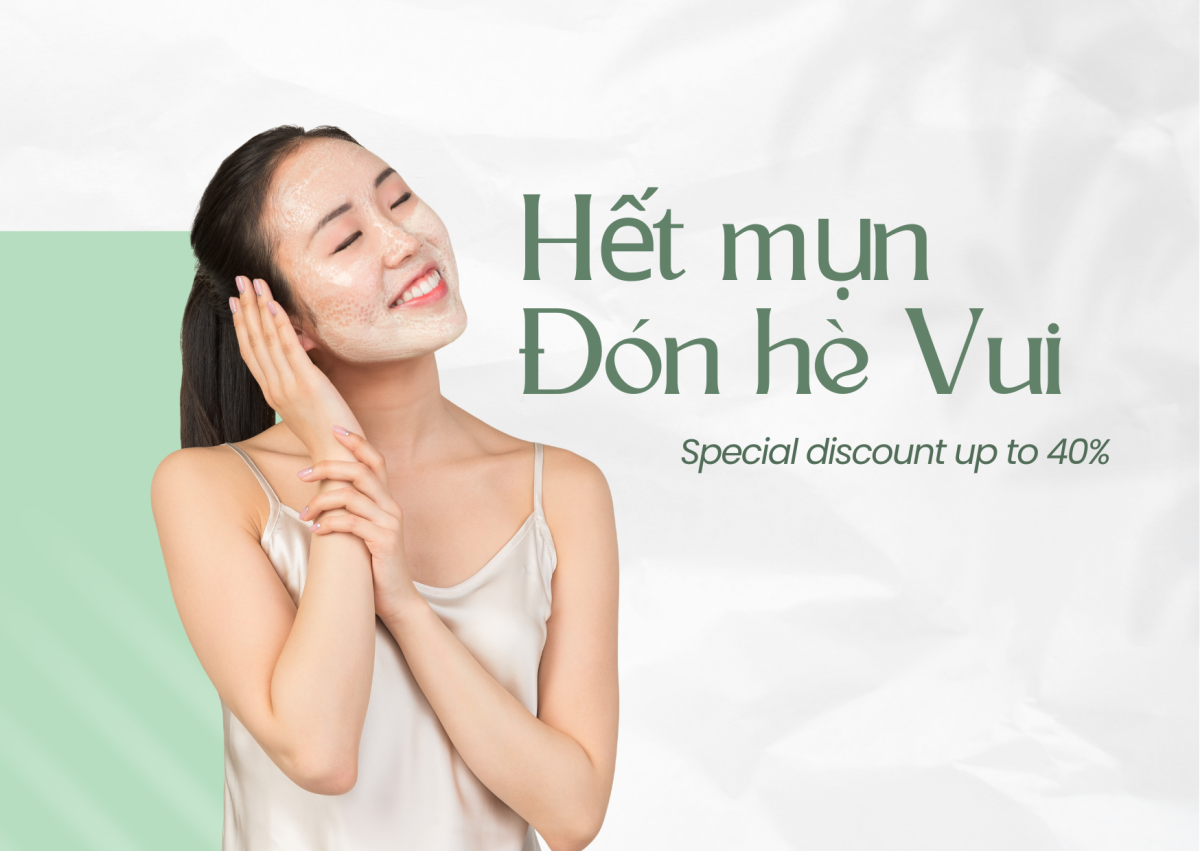Trị mụn đầu h&egrave; để tự tin tỏa s&aacute;ng