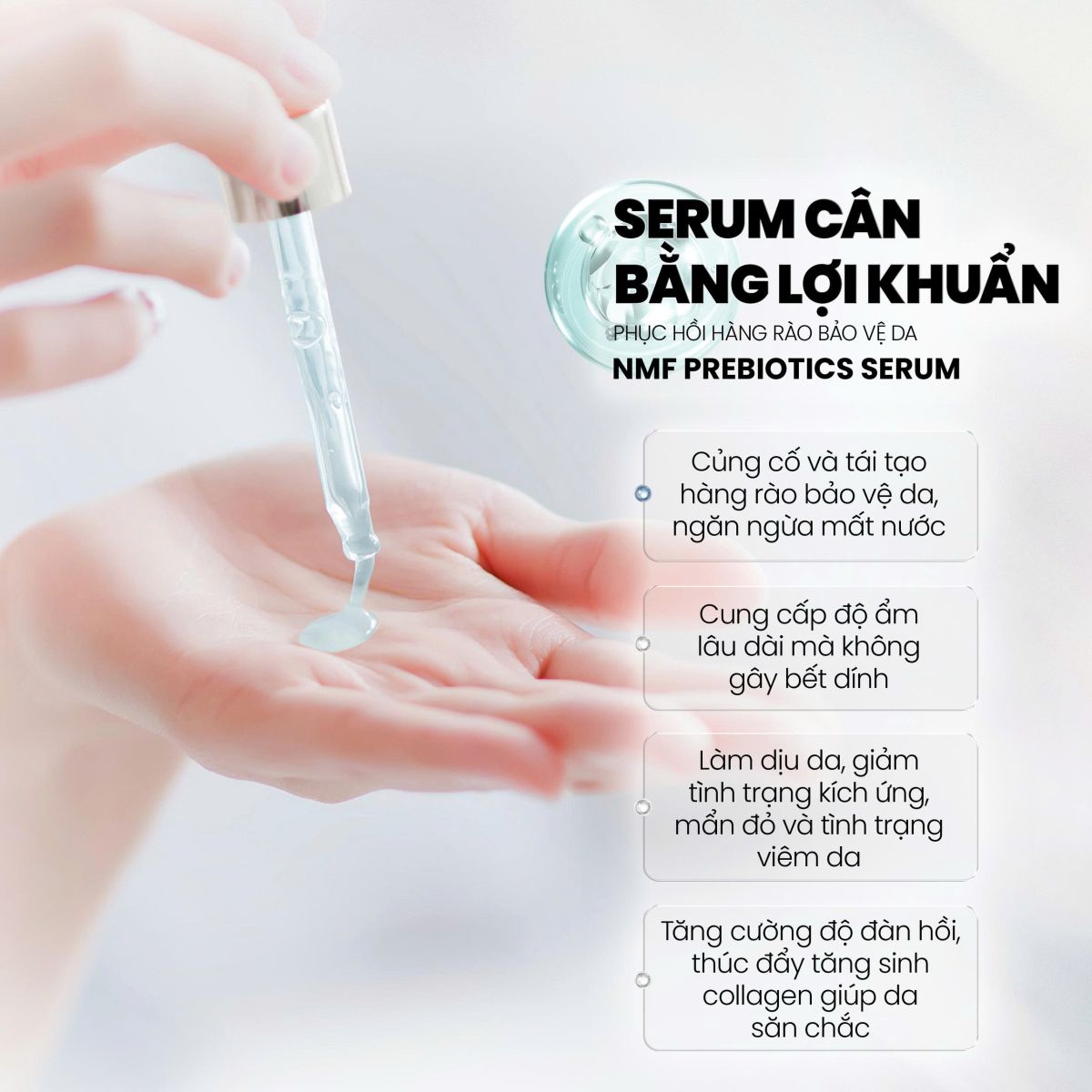 NMF Prebiotics serum - cấp ẩm, t&aacute;i tạo h&agrave;ng r&agrave;o bảo vệ da