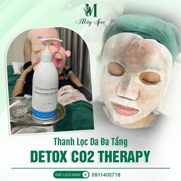 Combo Nặn Mụn + Thải Độc Da CO2 Therapy - Sạch Mụn, Thải Độc Da